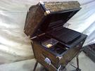 Treasure Chest Grill has 3 burners + 1 side burner